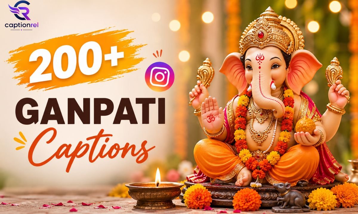 200+ Ganpati Captions For Instagram – Ganpati Bappa Captions (2026)