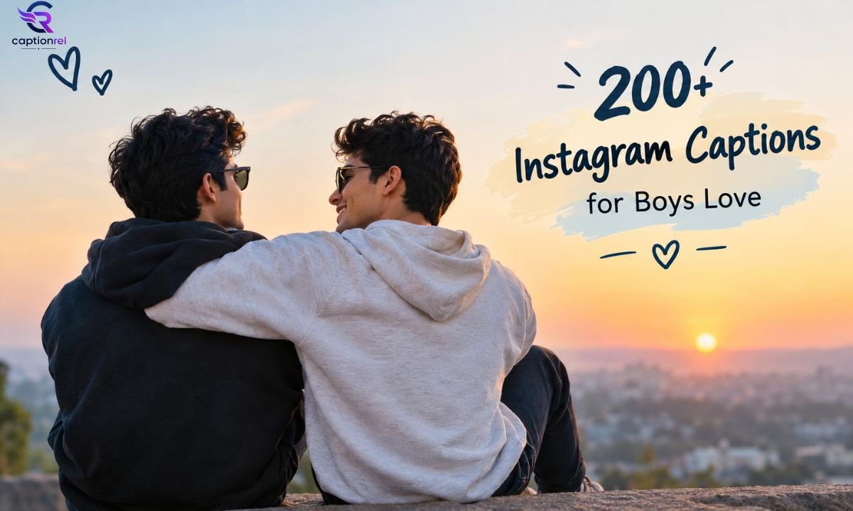 200+ Instagram Captions for Boys Love Powerful Lines (2026)