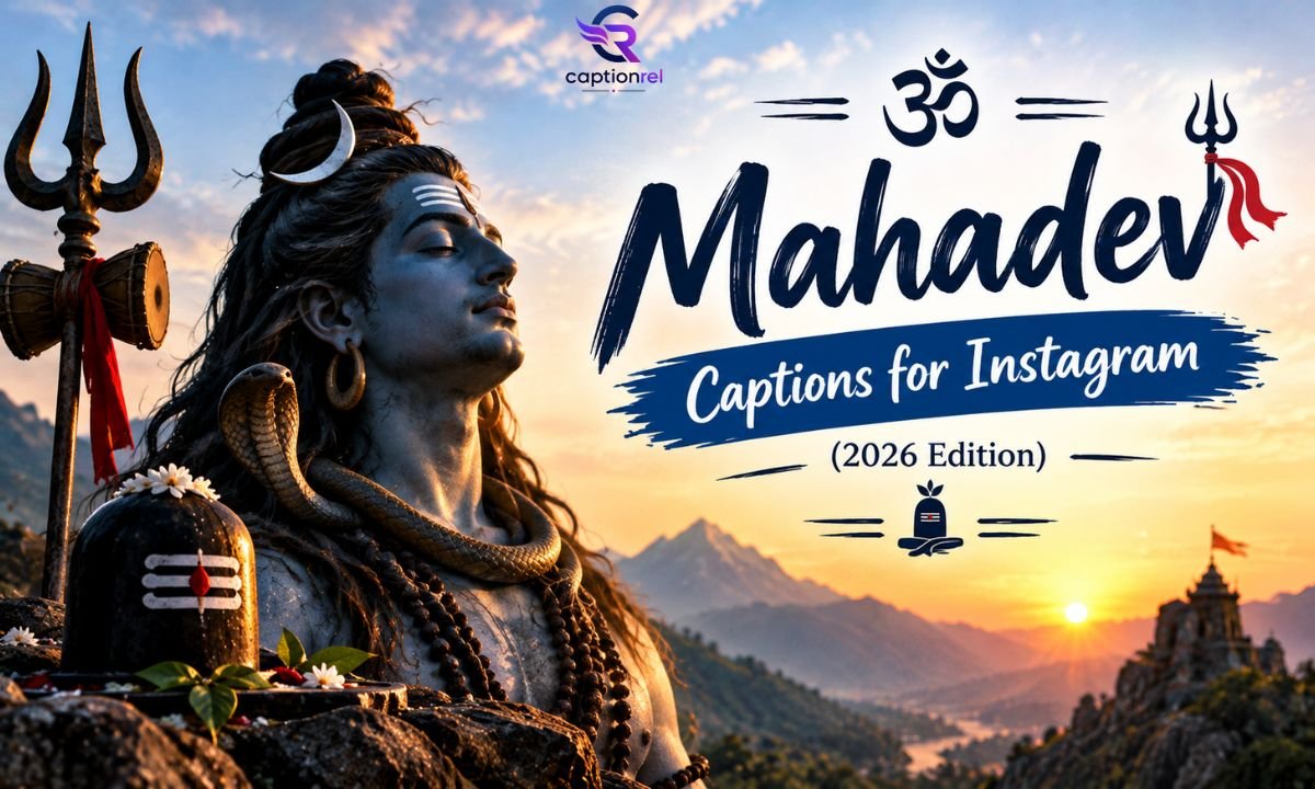 200+ Mahadev Captions for Instagram (2026 Edition)