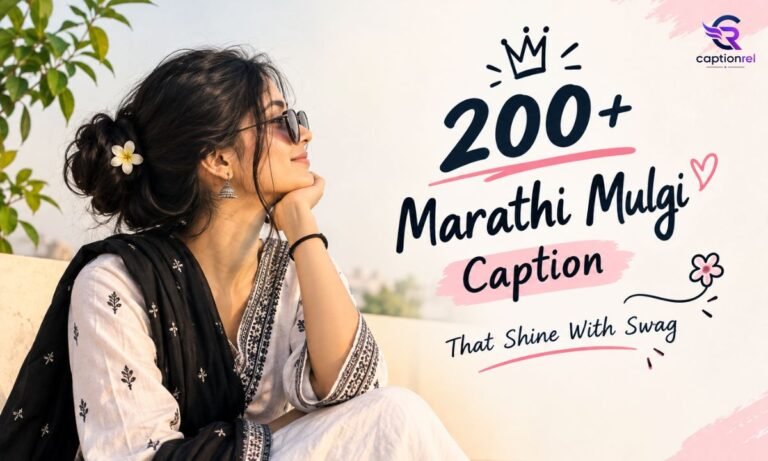 200+ Marathi Mulgi Caption For Instagram In Marathi That Shine With Swag 🌸