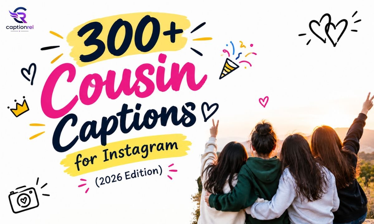 300+ Cousin Captions for Instagram (2026 Edition) 🎉