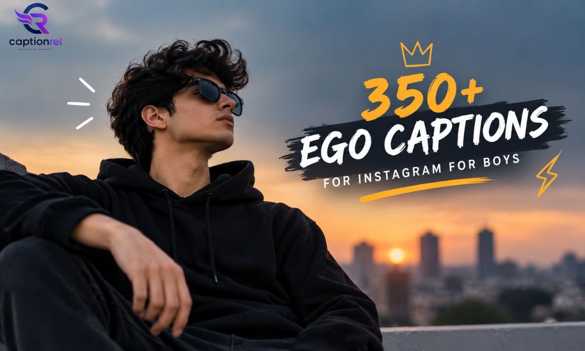 350+ Ego Captions for Instagram for Boys (Attitude, Savage, Short & Stylish) [2026]