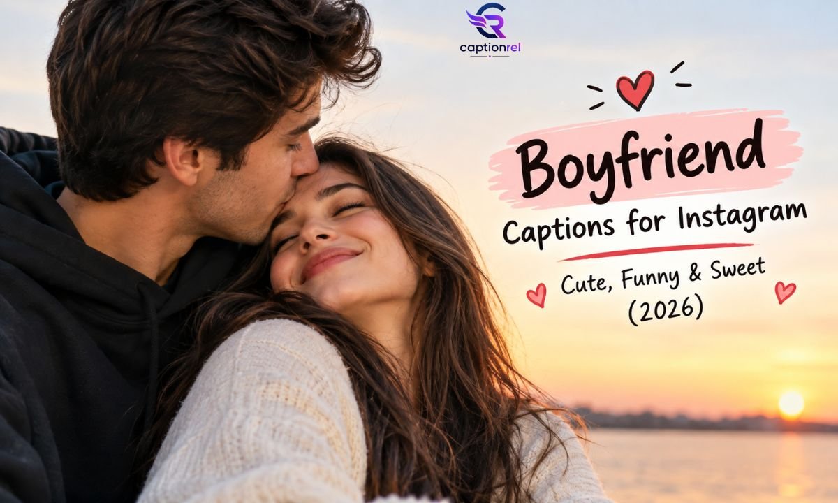 Boyfriend Captions for Instagram, Cute, Funny & Sweet (2026)