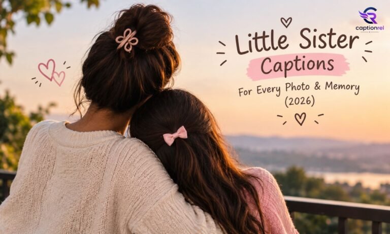 Little Sister Captions For Every Photo & Memory (2026)