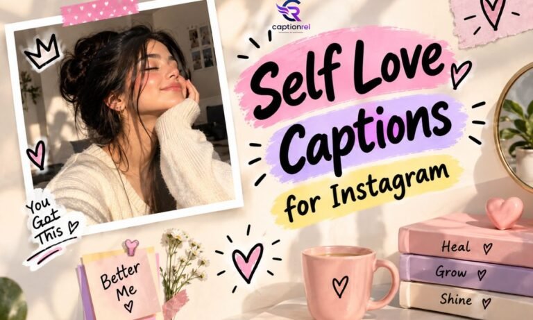 Self Love Captions for Instagram 2026 Yourself Captions for Selfies, Photos & Self-Love