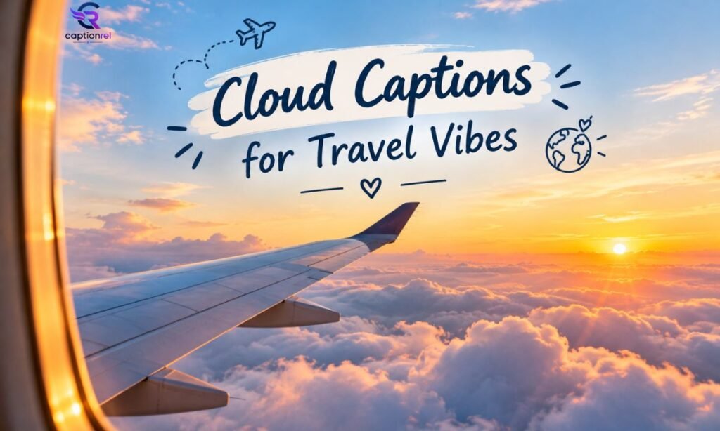 ✈️ Cloud Captions for Travel Vibes