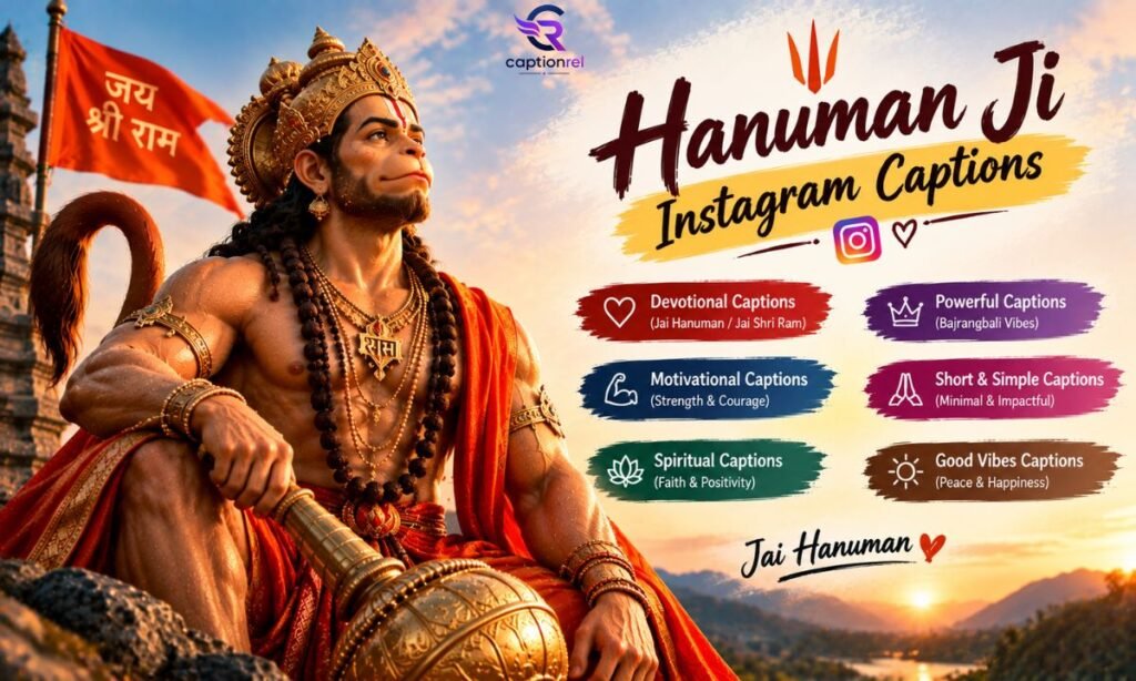 ✨ Hanuman Ji Instagram Captions