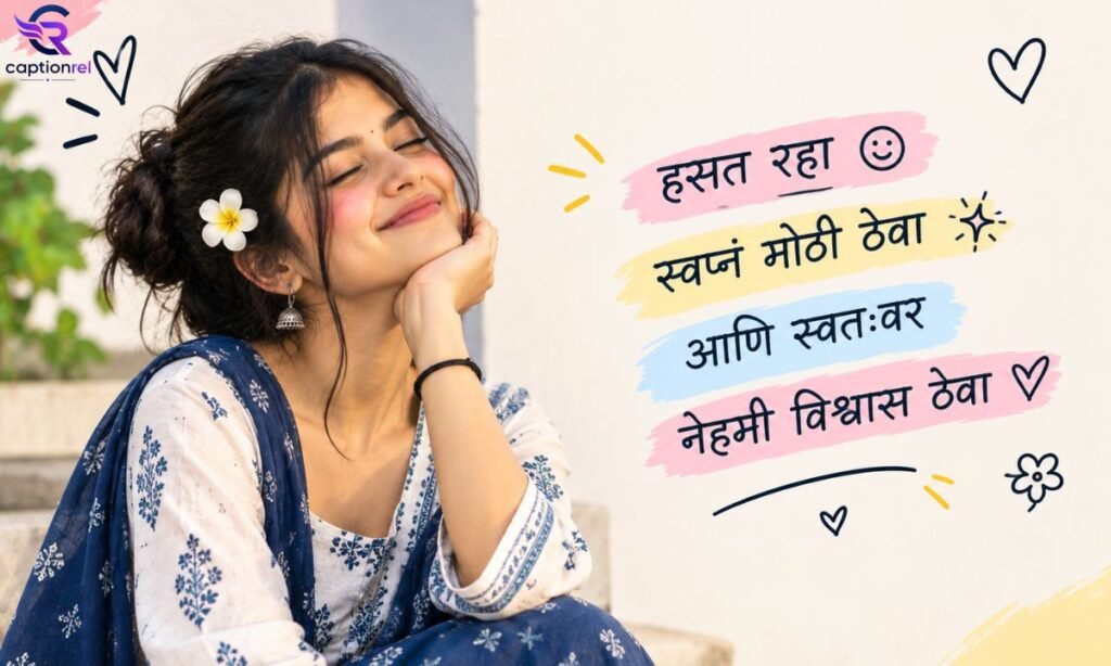 ✨ Short and Sweet Marathi Captions for Instagram
