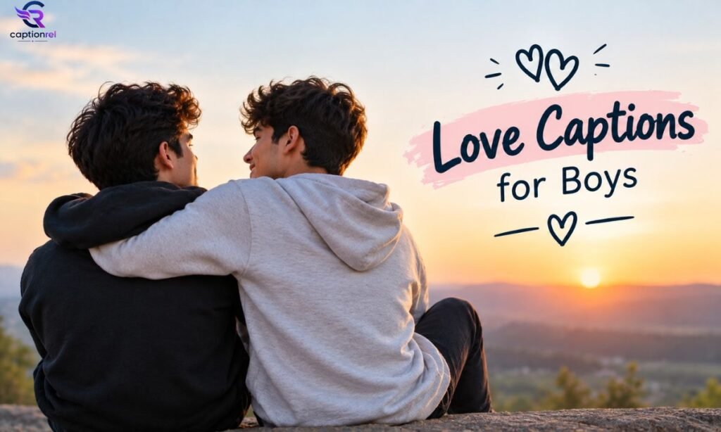 ❤️ Love Captions for Boys