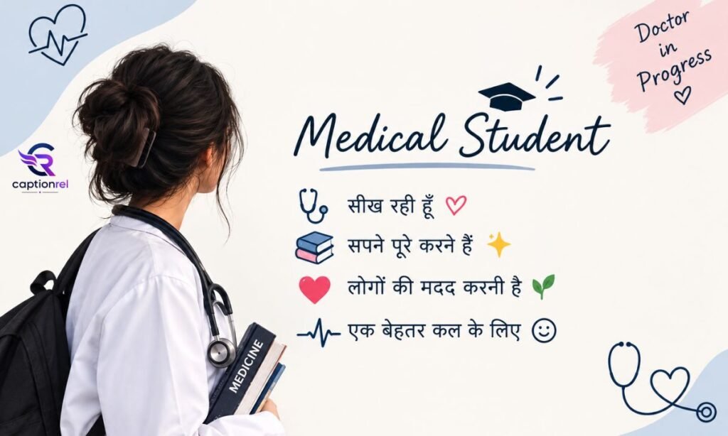 🇮🇳 Instagram Bio for Medical Students Stylish in Hindi