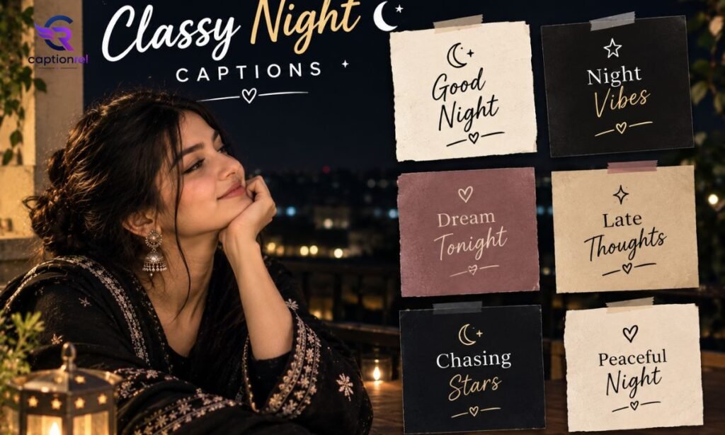 🌃 Classy Night Captions