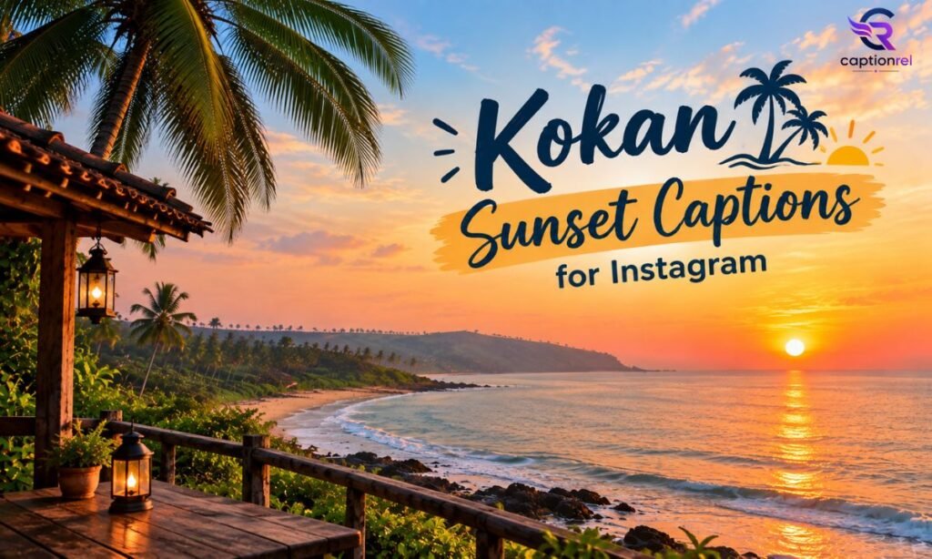 🌅 Kokan Sunset Captions for Instagram