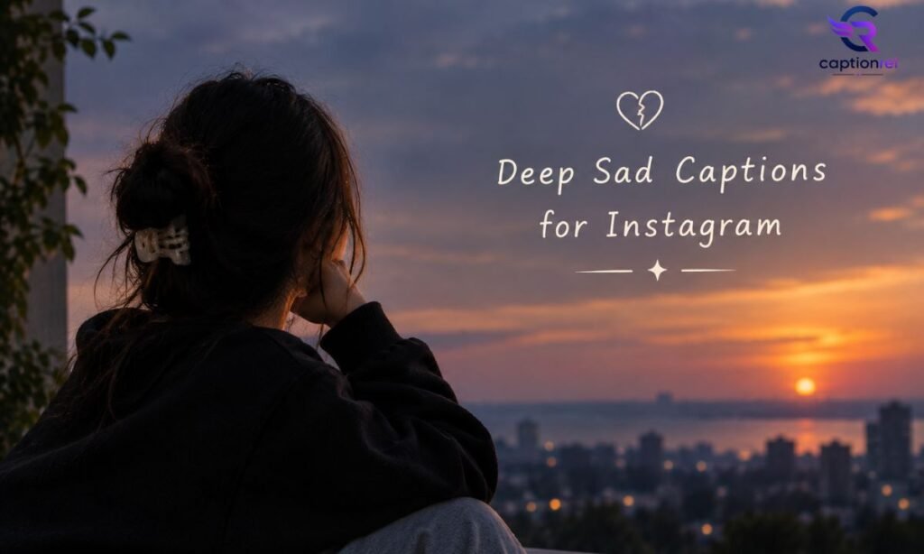 🌌 Deep Sad Captions for Instagram