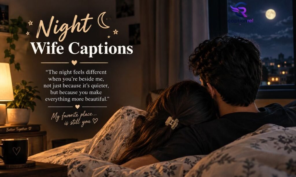 🌌 Night Wife Captions