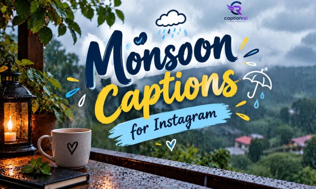 🌦️ Monsoon Captions for Instagram