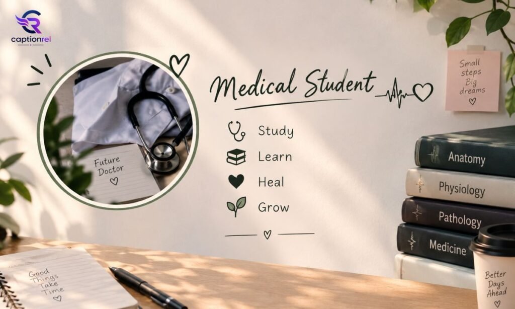 🌸 Aesthetic Instagram Bio for Medical Students