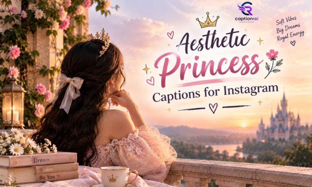 🌼 Aesthetic Princess Captions for Instagram