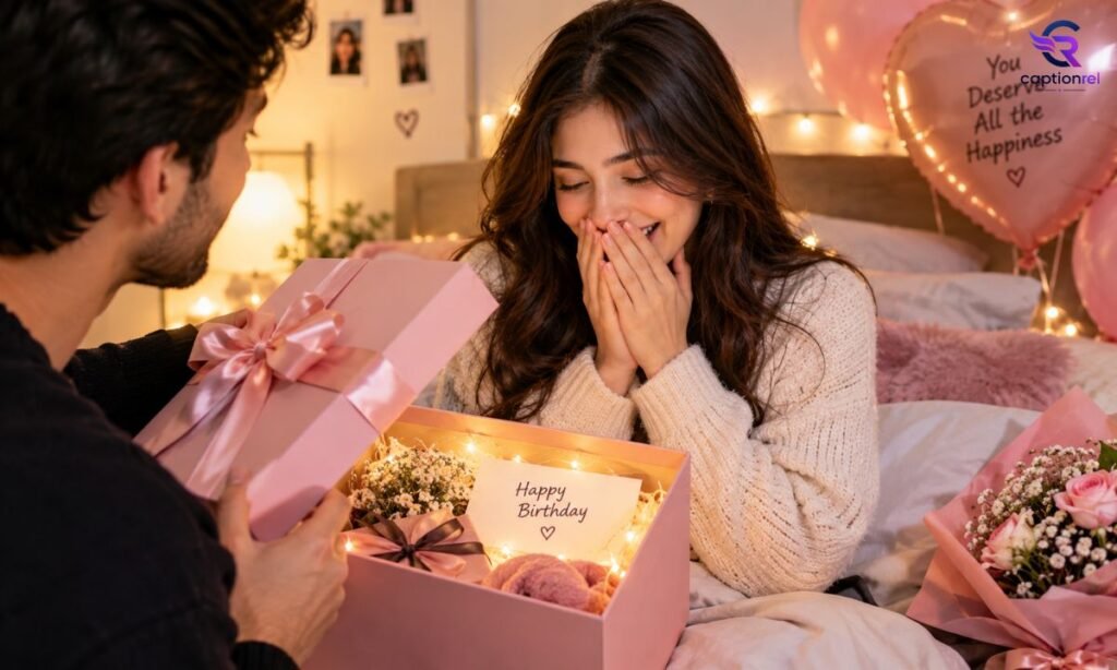 🎀 Birthday Gift Reveal Captions