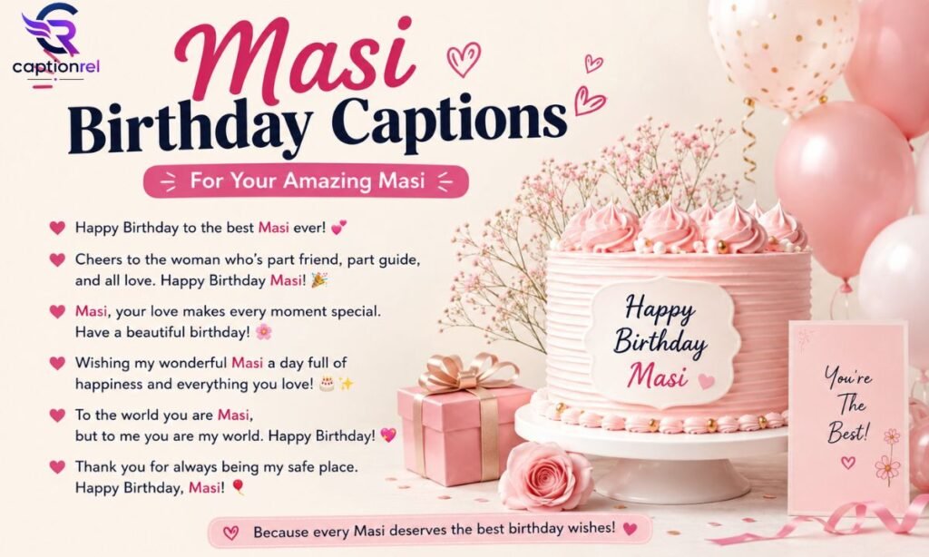 🎂 Masi Birthday Captions