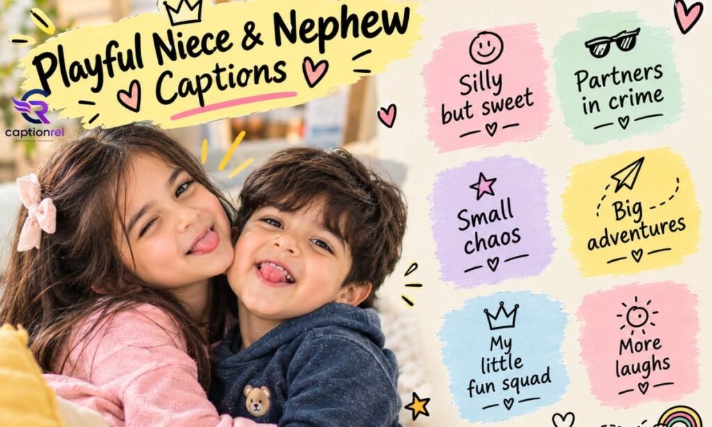🎈 Playful Niece and Nephew Captions