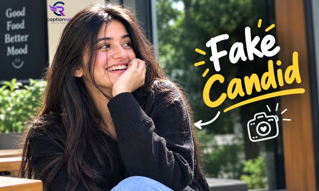 🎭 Fake Candid Caption