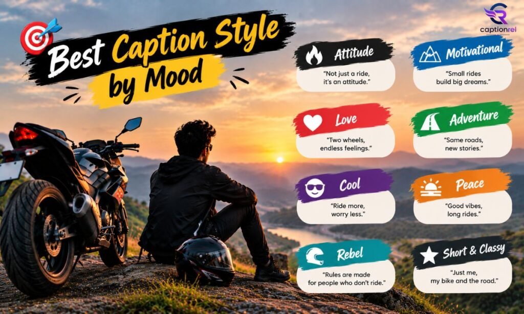 🎯 Best Caption Style by Mood