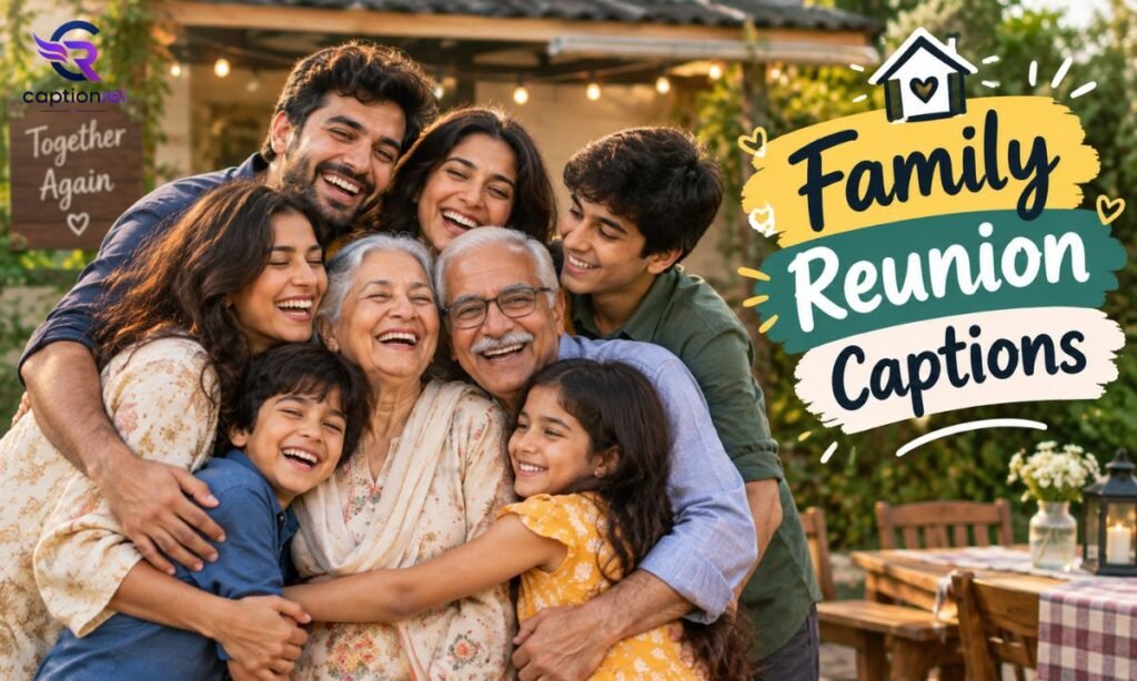 🏡 Family Reunion Captions