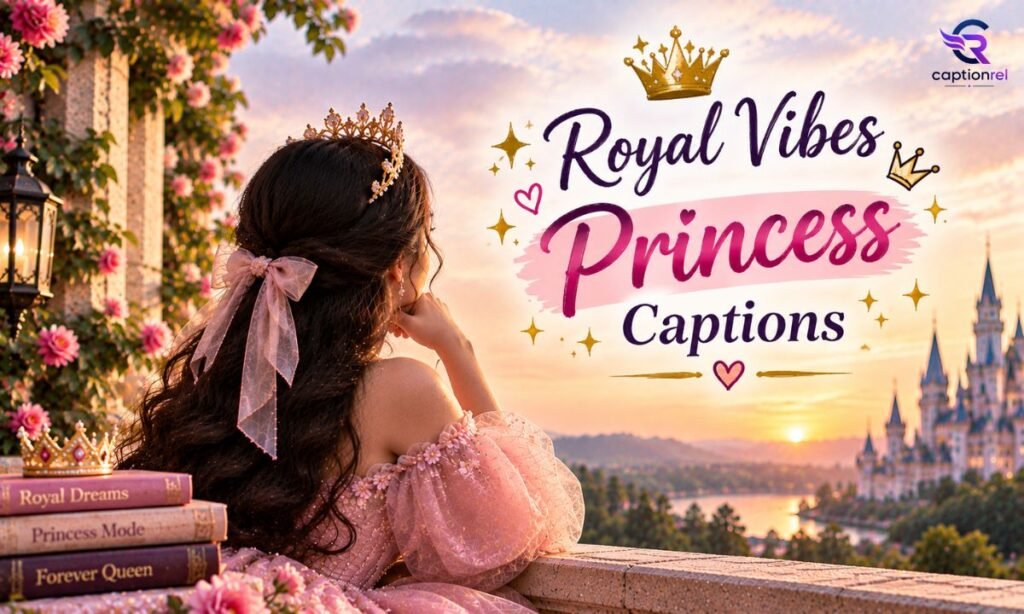 👑 Royal Vibes Princess Captions
