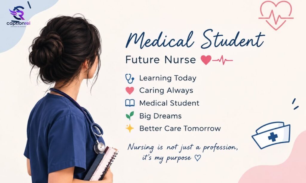 👩_⚕️ Medical Student Female Instagram Bio for Nurses