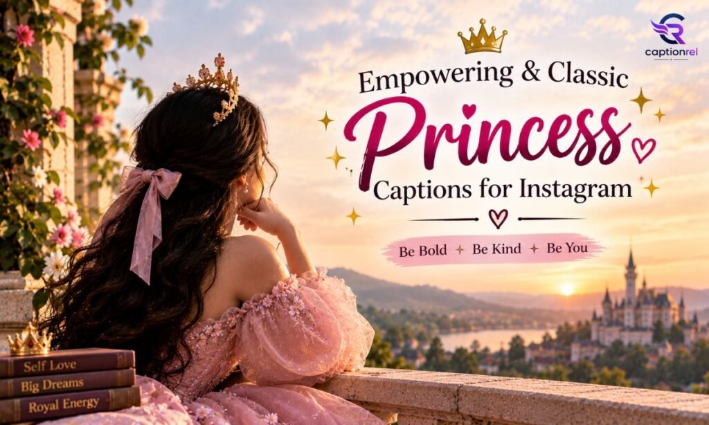 👸 Empowering and Classic Princess Captions for Instagram