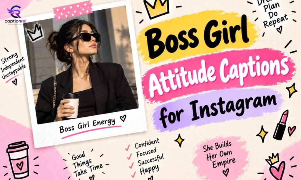 💄 Boss Girl Attitude Captions for Instagram