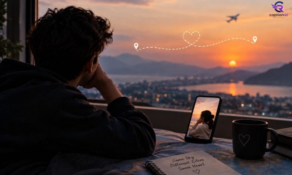 💌 Long-Distance Love Captions for Boys