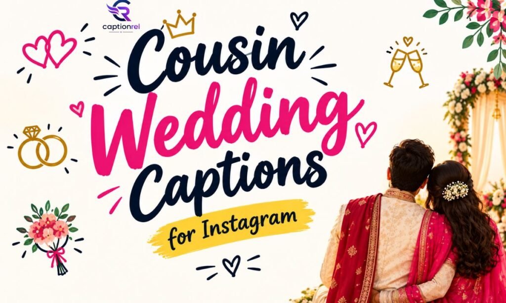 💒 Cousin Wedding Captions for Instagram