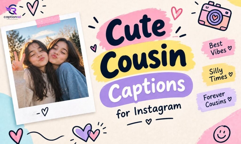 💕 Cute Cousin Captions for Instagram