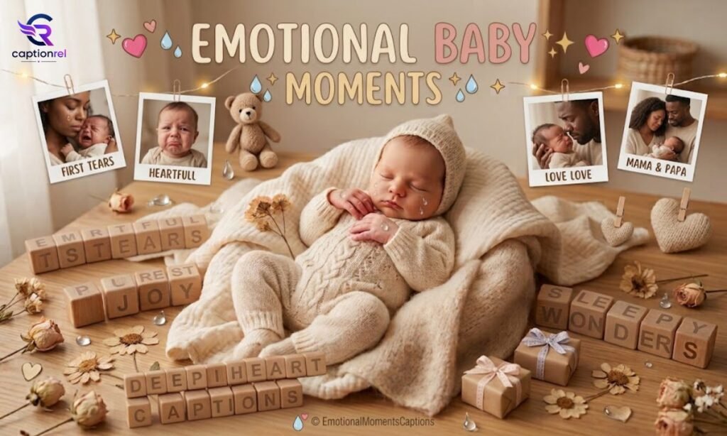 💧 Emotional Baby Moments Captions