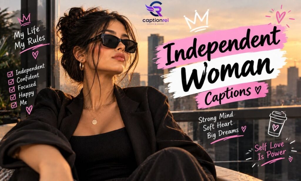 💪 Independent Woman Captions