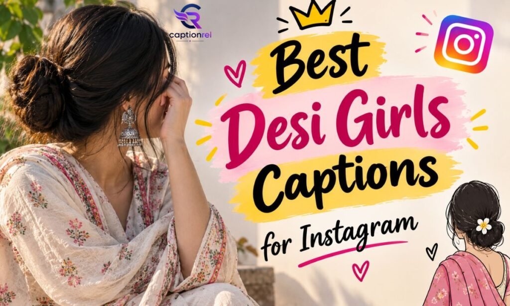 💫 Best Desi Girls Captions for Instagram