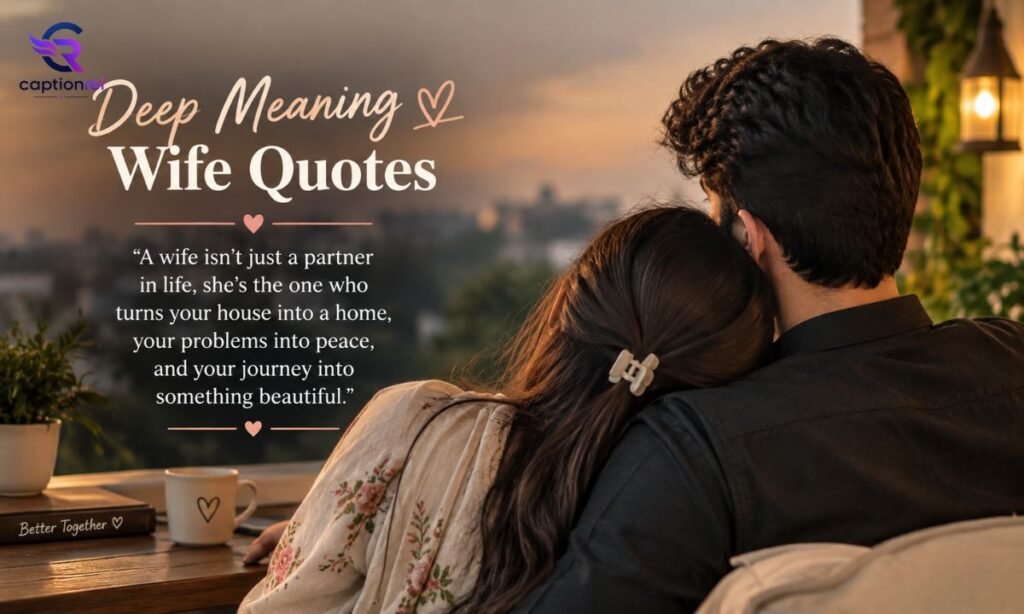 📖 Deep Meaning Wife Quotes
