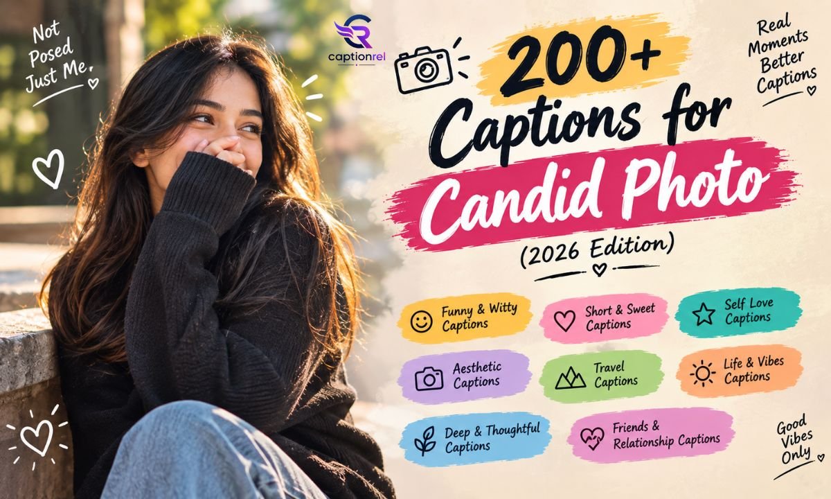 📸 200+ Captions for Candid Photo (2026 Edition)