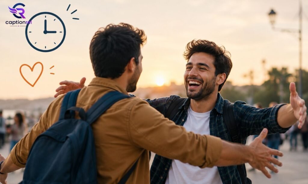 🕰️ When You Meet Your Friend After a Long Time Caption