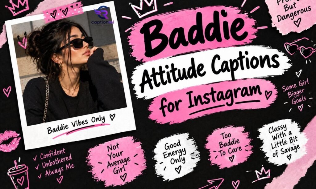 🖤 Baddie Attitude Captions for Instagram