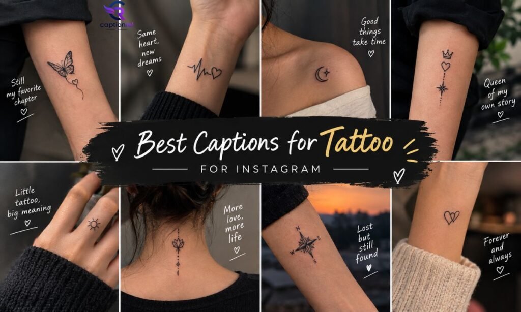 🖤 Best Captions for Tattoo for Instagram