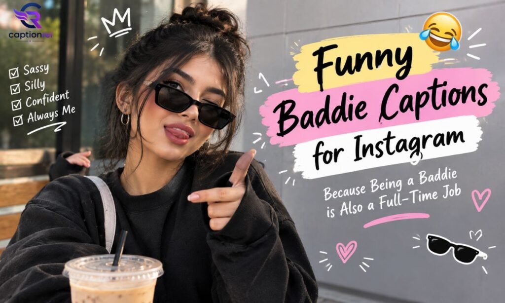 😂 Funny Baddie Captions