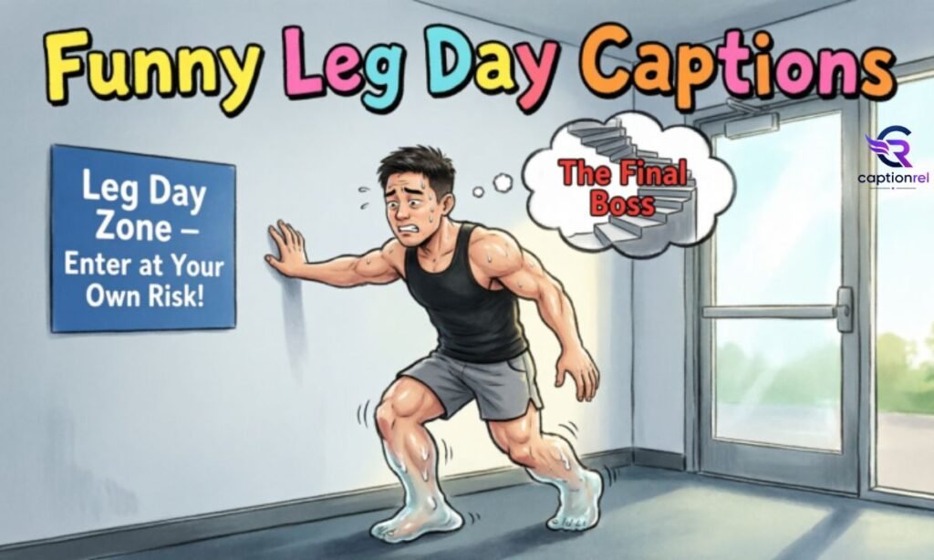😂 Funny Leg Day Captions