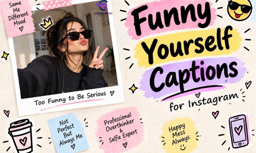😂 Funny Yourself Captions