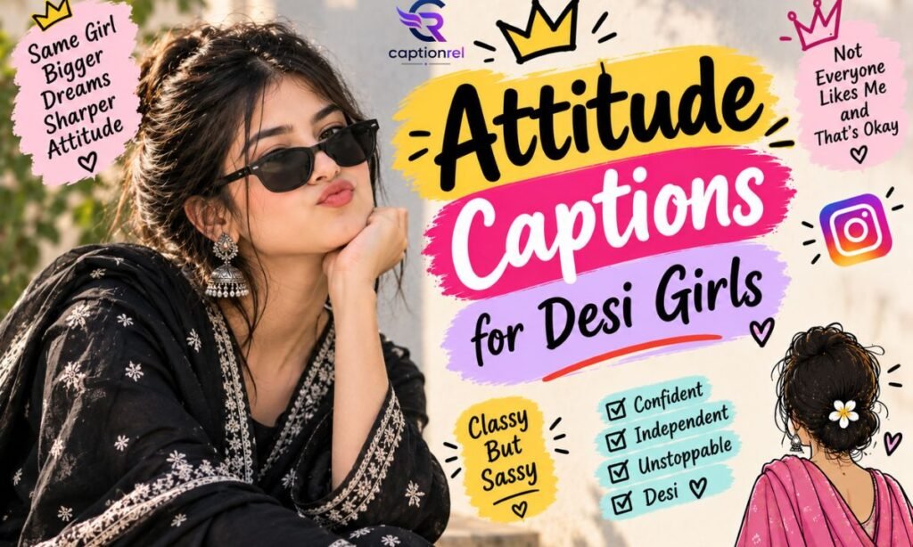 😏 Attitude Captions for Desi Girls