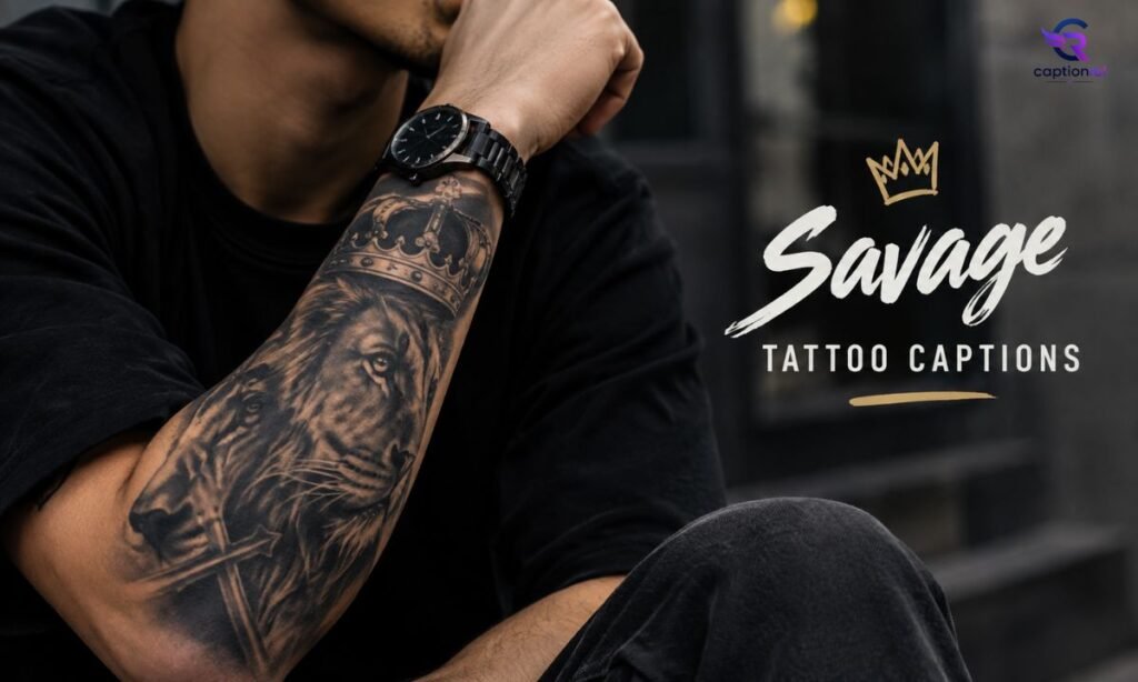 😏 Savage Tattoo Captions