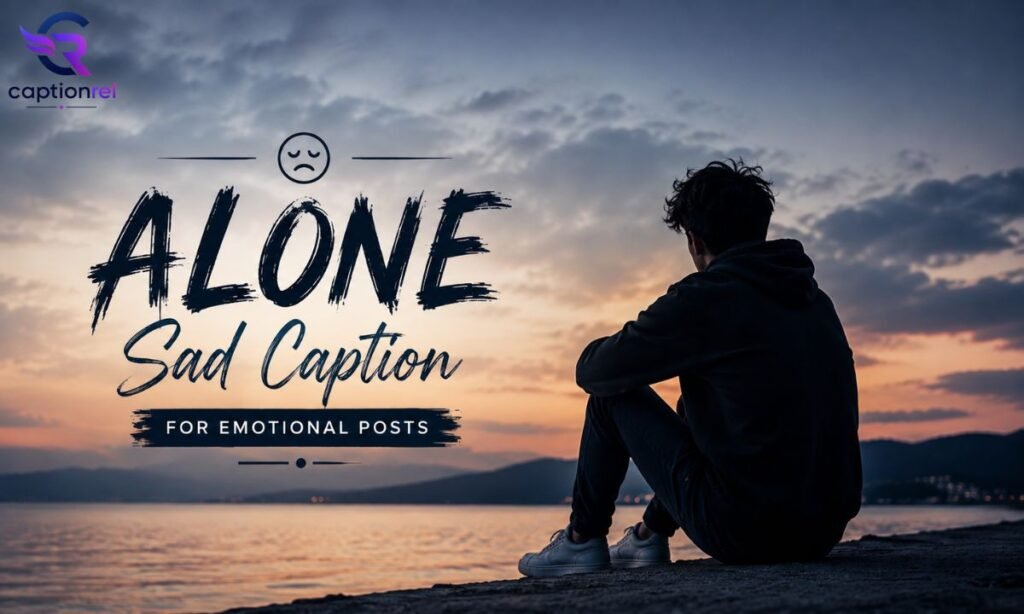 😞 Alone Sad Caption for Emotional Posts