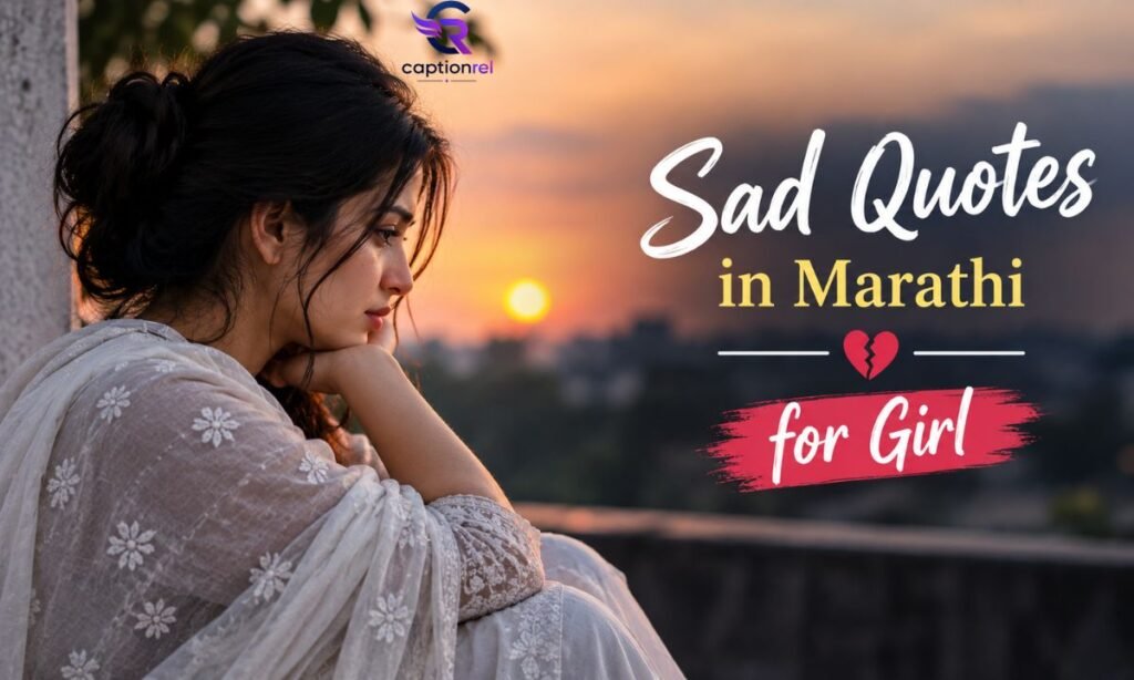 😢 Sad Quotes in Marathi for Girl