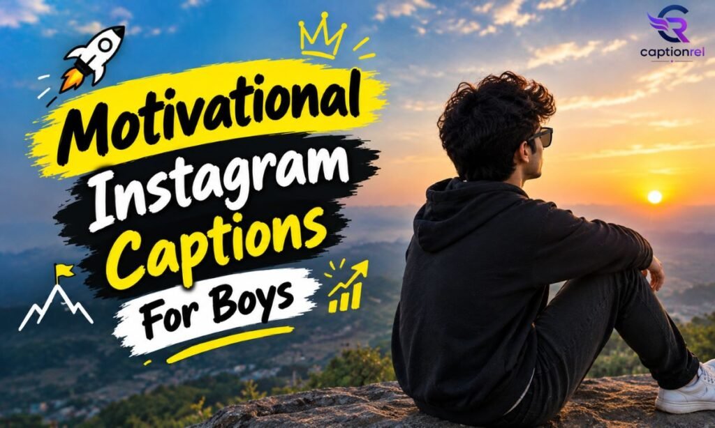 🚀 Motivational Instagram Captions For Boys in Hindi
